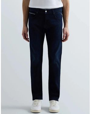 Replay Grover Power Stretch Straight-Fit Jeans - Blue