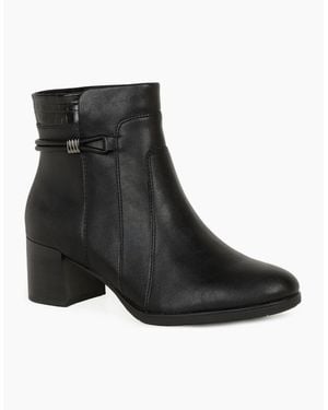 Softline Ashford Ankle Boots - Black
