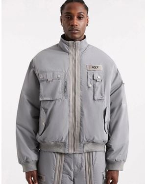 AVX Callo Flight Jacket - Grey