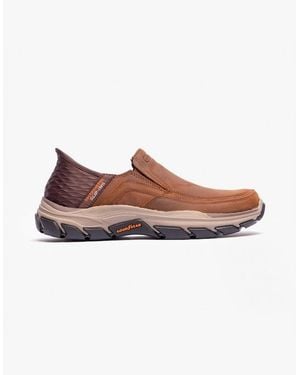 Skechers 204810/Cdb Respected-Elgin Shoes Dark - Brown
