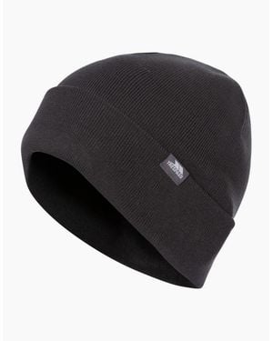 Trespass Adult Crackle Reflective Beanie - Black