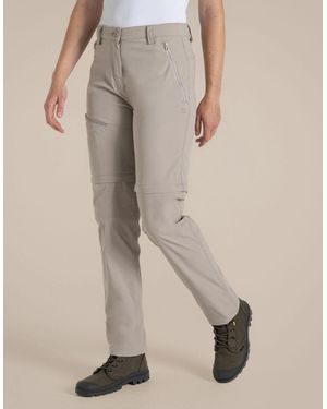 Craghoppers Nosilife Pro Iii Zip Off Walking Trousers - Natural