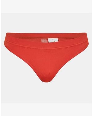 PUMA Sporty Brazillian Bikini Bottom - Red