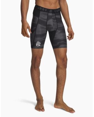 Under Armour Heatgear Printed Shorts Adults - Blue