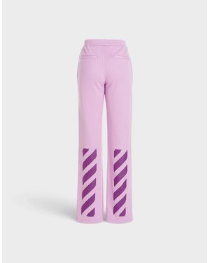 Off-White c/o Virgil Abloh Diag Tapered Sweatpant Lilac - Pink