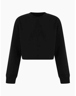 Miso Cropped Sweatshirt - Black