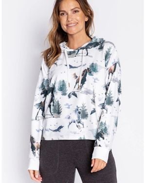 Pj Salvage Salvage Pullover Hoodie - Grey