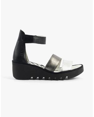 Fly London Bono290Fly Sandals/Graphite - Black