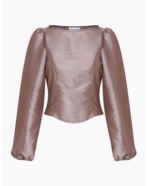 no emotions The Eva Top - Brown