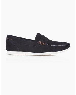Silver Street London Stanhope Loafers - Blue