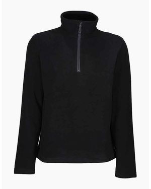 Regatta Honestly Made Recycled Half Zip Fleece - Black