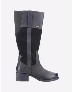 Hush Puppies Samara Memory Foam Boots - Blue