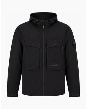 Marshall Artist Amerigo Hooded Overshirt - Black