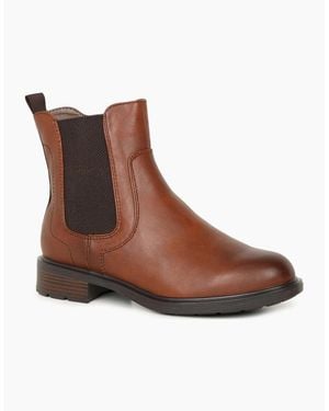 Softline Sage Chelsea Boots - Brown