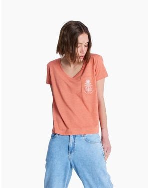 Roxy Laguna V Short Sleeve T-Shirt - Orange
