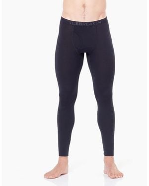 Icebreaker Oasis Soft Lightweight Baselayer Bottoms - Blue