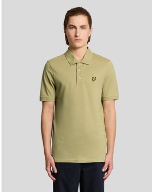 Lyle & Scott Cotton Polo Shirt - Green