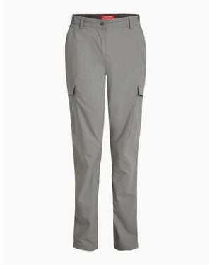 Craghoppers Ladies Rif Stretch Nosilife Cargo Trousers - Grey