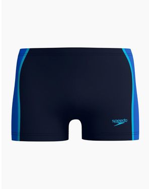 Speedo Splice Solid Swim Shorts - Blue