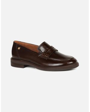 Paul Green Halle Penny Loafers - Brown