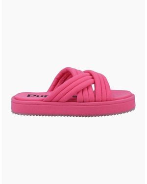 Hush Puppies Sienna Slides Fuchsia - Pink