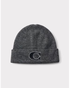 COACH Varsity Beanie - Grey