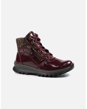Lunar Psyche Burgundy Waterproof Boot Glb135 - Purple