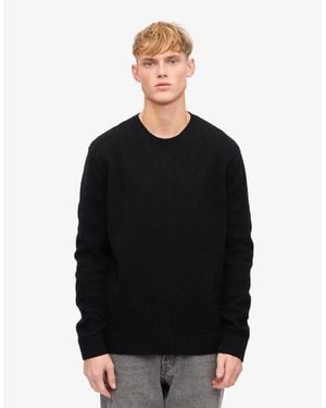 COLORFUL STANDARD Classic Merino Wool Crew Neck Jumper - Black