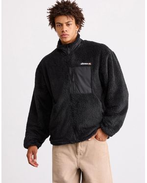 Ellesse Cervacol Fleece Jacket - Black
