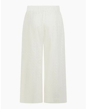 Nooki Design Marybeth Broderie Trouser - White