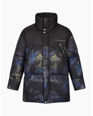 Regatta Solid Snap Button Puffer Jacket With Woven Cuff - Blue