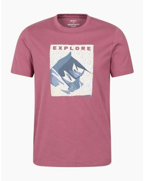 Mountain Warehouse Explore Organic T-Shirt - Pink