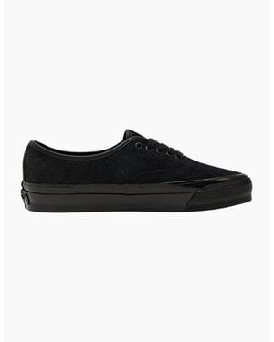 Vans Lx Authentic 44 Hairy Suede Phantom Trainers - Black