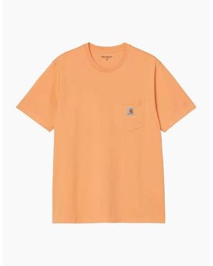 Carhartt Pocket T-Shirt Gentle - Orange