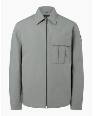 Belstaff Cargo Overshirt A1-26 Atlantic - Grey