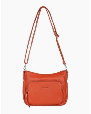 David Jones Bordeaux Shoulder Bag - Red