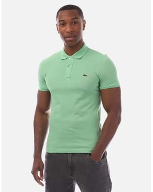 Lacoste Slim-Fit L.12.12 Pique Polo Shirt - Green