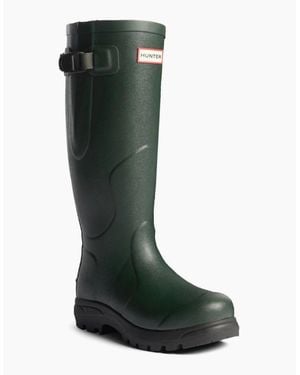 HUNTER Balmoral Mk Ii Buckle Wellingtons - Green