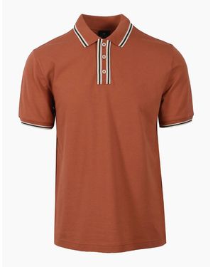 Paul Smith Reg Fit Polo Shirt - Orange