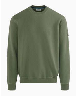 Sandbanks Badge Logo Sweatshirt - Green
