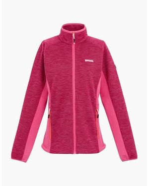 Regatta Ladies Highton Iv Full Zip Fleece Jacket - Pink