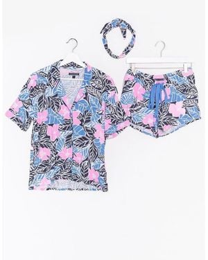 Pj Salvage Salv S S Pyjama - Blue