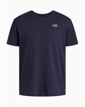 Under Armour Crew Neck Short Sleeve Jersey T-Shirt - Blue