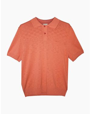 GANT Flamme Short Sleeve Polo Sunset - Orange