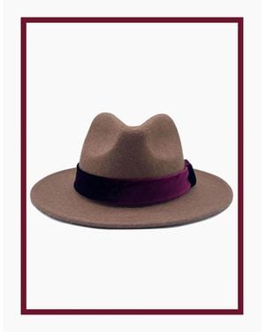 Nooki Design Frankie Wool Fedora - White