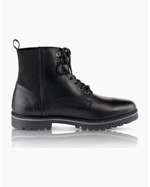 Silver Street London Manchester Boots - Black