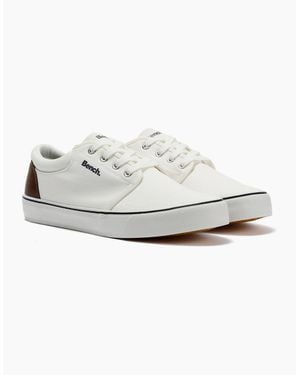 Bench Donnie Canvas Trainers - White