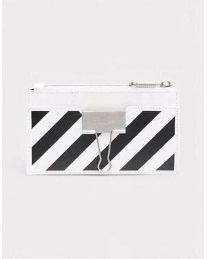 Off-White c/o Virgil Abloh Binder Card Case - Natural