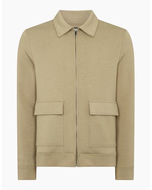 Remus Uomo 58866 Bamboo-Blend Overshirt - Natural