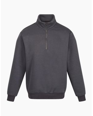 Regatta Professional Quarter Zip Sweatshirt - Grey